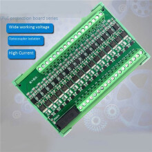 6X 16 Wege SPS Verstärker Platine Isolations Platine Transistor Platinen Schutz Platin Eingang NPN / PNP-Ausgang NPN