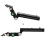 Quick Release Plate Lens Support, Non-Slip Rubber Telephoto Holder with Horizontally Moveable Multi-purpose Rail Nodal Slide, Height Adjustable 3