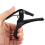 1 Pcs Quick Change Folk Acoustic Electric Guitar Trigger Capo Key Clamp & 2 Sets Guitar Strings Replacement Steel String 10