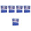 5Sets Reflecterend Hard Hat Accessoire Met Ademend Nekbescherm 2