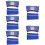 5Sets Reflecterend Hard Hat Accessoire Met Ademend Nekbescherm 8