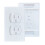 24 Pack Self-Closing Electric Outlet Covers for Child Proofing Safety Wall Socket Plates 9