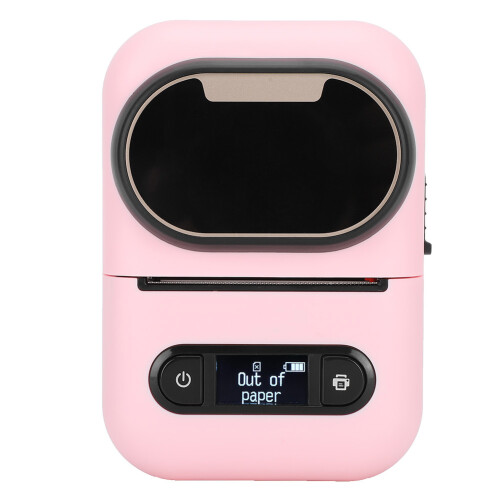 Mini Label Printer for Home Organization, Wireless Thermal Label Printer with Long Battery Life and Auto-Sleep Function, Portable Printer 1