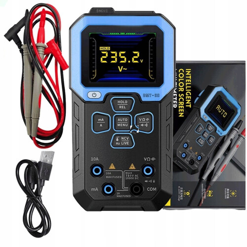 DMT-99 multimeter digital high-precision intelligent anti-burning multi-function automatic digital display electrician