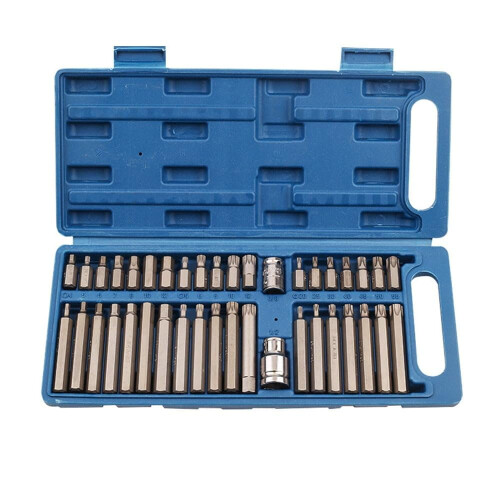 Σετ καρυδάκια κρούσης Hex Torx XZN Spline Μετρικά 40 τεμάχια