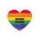 Regenbogenfarbener Stickaufnäher zum Aufbügeln oder Aufnähen, 1 Stück 1