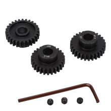 Pinion M1 cu suprafață tratată termic pentru mașină 1/5 1/6RC, oțel aliat cu crom-molibden, manoperă rafinată, robustă, durabilă, 26T27T28T