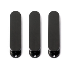 Pots for Strat Guitar 1 Volume 2 Tone Control 5 Way 3-500K Pot with Black St Closed Single Coil Pickup Cover
