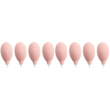 8Pièces Soufflerie Silicone Rose Nettoyage Caméra Et