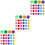 150Pcs Lightweight Assorted Color Plastic Game Balls for Party Events 6