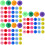 150Pcs Lightweight Assorted Color Plastic Game Balls for Party Events 8