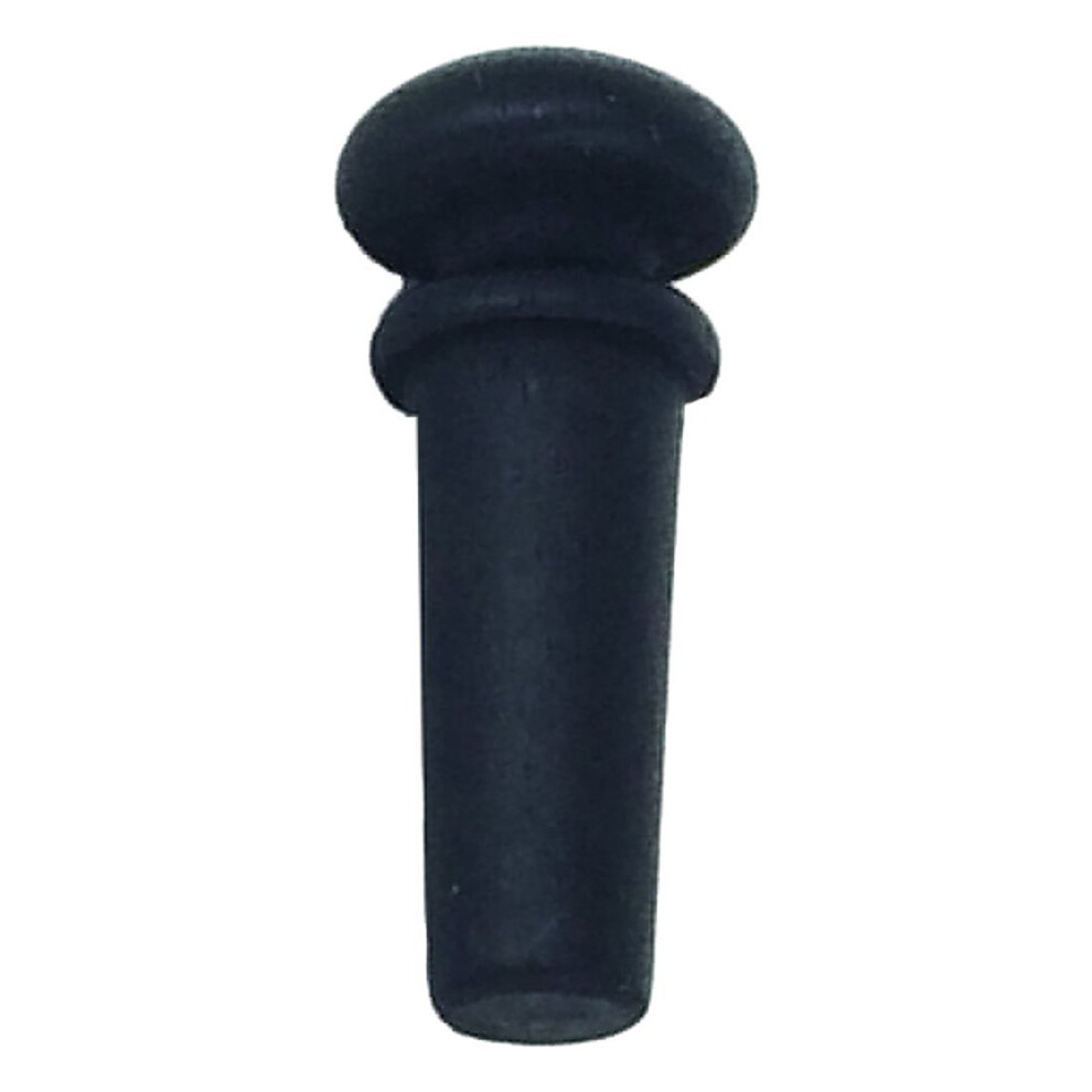 6X Ebony Guitar Bridge Pins,Ebony End Pin,Endpin,Abanlone Dot (Black) & 6Pcs Black Ebony Shell Guitar Bridge Bone Pins 4711675409826