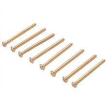 1x Pots for Strat Guitar PreWired 1 Volume 2 Tone Control & 8 Pcs M2.5X32MM Guitar Humbucker Pickups Screw and Spring
