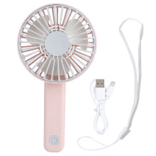 Compact Personal Fan for Indoor & Outdoor, USB Rechargeable Battery Operated with3Speeds, Elegant Design for Travel, Office, Home - Portable Fan