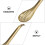 2St Gouden Rvs Caviaarschep Slotted Lepels Keuken Gadgets 5