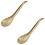 2St Gouden Rvs Caviaarschep Slotted Lepels Keuken Gadgets 8