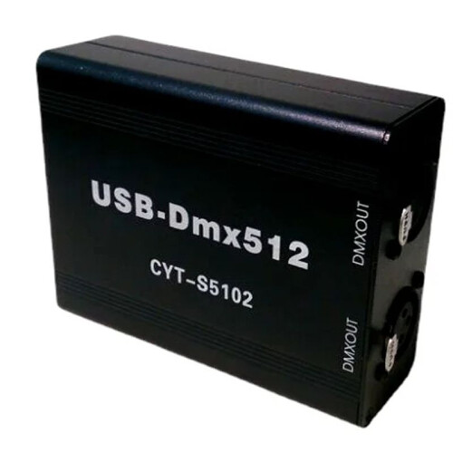 Controller USB-DMX Illuminazione da Palco Controller DMX512 Supporto MA OnPC Freestyler+Interfaccia USB DMX 3D DJ 2