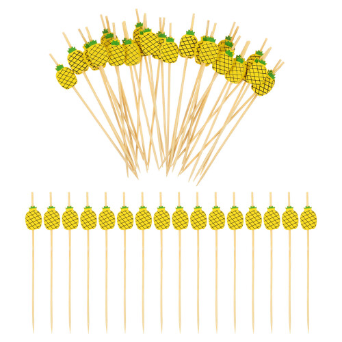 400St Compacte Decoratieve Picks Voor Huisfeest Fruit 1