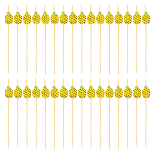 400St Compacte Decoratieve Picks Voor Huisfeest Fruit 2