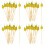 400St Compacte Decoratieve Picks Voor Huisfeest Fruit 8