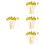 400St Compacte Decoratieve Picks Voor Huisfeest Fruit 9