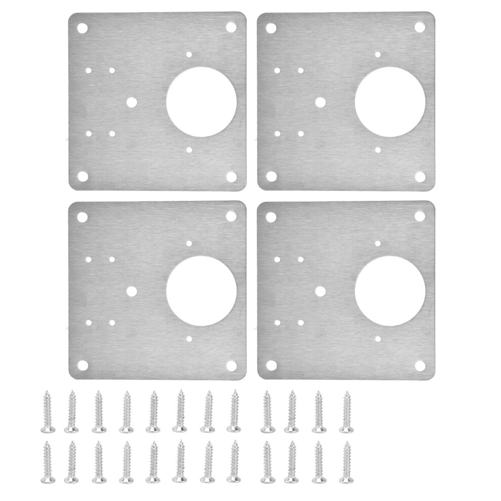 Home Maintenance Essential, Stainless Steel Hinge Repair Plate For Furniture, Effectively Solve The Problem Of Damaged Hinges, Classic Finish Blends 9425574478252