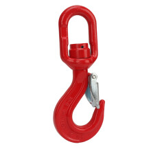 Heavy Duty Alloy Steel Crane Rotating Hook 3.15T Lifting Eye Sling