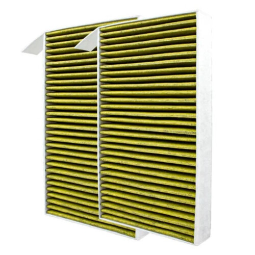 Auto 1 Pair Air Conditioning Filter PM2.5 Activated Carbon Filter Grid 1107681-00-A for  Model 3 2