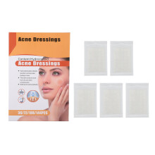 Hydrocolloid Acne Covers, Tea Tree Oil & Salicylic Acid, Draw Out Impurities While Promoting Healing, Waterproof Breathable, Camouflage Breakouts