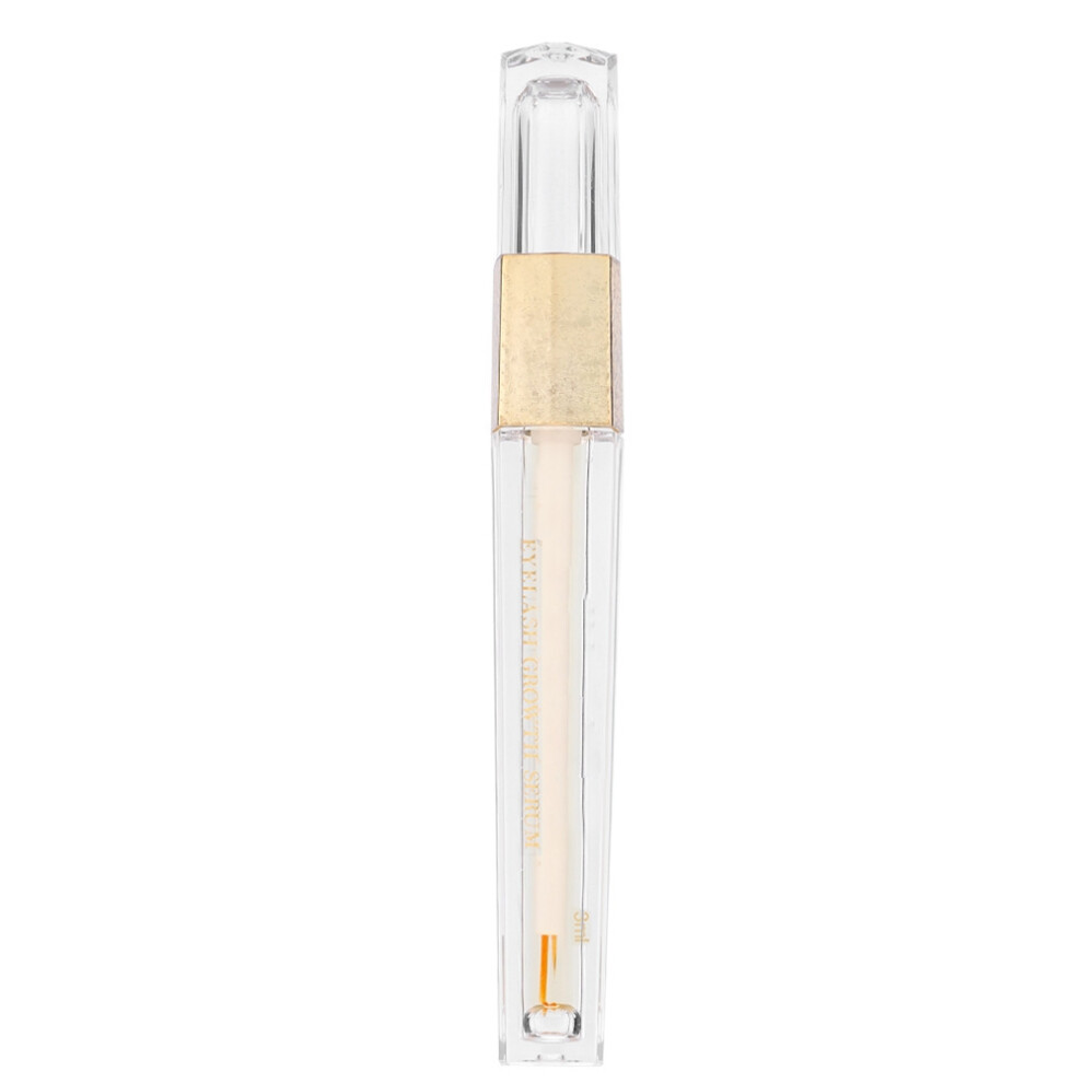 Eyelash Serum with Natural Shine, Organic Cold Pressed Formula for Clumping Free Application, Vitamin Enriched for Deep Nourishment, 3ml