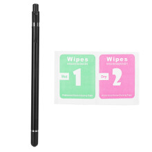 Resistive Touchscreen Capacitive Pen Universal Type Non-Rechargeable Double-Head Wear-Resistant Fiber Stylist Pen Easy Carry And Store Secure Docking