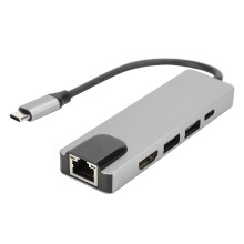 All-in-One USB C Hub, Elevate Your Productivity with Crystal Clear HDMI Output & Fast Transmission, Designed for Your MacBook, Laptop, and Beyond