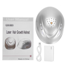 Geavanceerde haargroeikap, lichttherapie op laag niveau voor verbeterde bloedsomloop en opname van voedingsstoffen, bevordert haargroei,