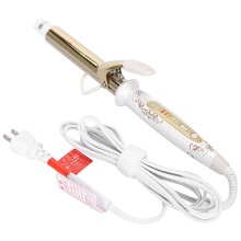 Effortless Loose Curls Creator, High Temperature Settings Ionic Technology Hair Styling Tool With Gold Ceramic Panel