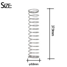 5x Gold Copper Clarinet Saxophone Sax Neck Tightening Screws Soprano Alto Tenor & 3Pcs Trumpet Piston Valve Spring
