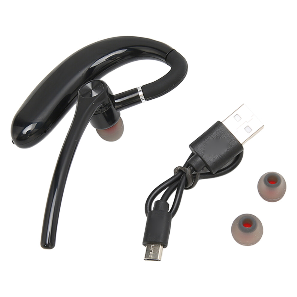 Bluetooth Earpiece For Clear Sound, Dual Mic Noise Cancelling Headset With High Fidelity Sound For Seamless Communication, Supports Iphone Android 9175034931093