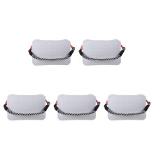 5Pcs Lightweight Silicone Phone Holder Grey Beach Makeup Storage Bag