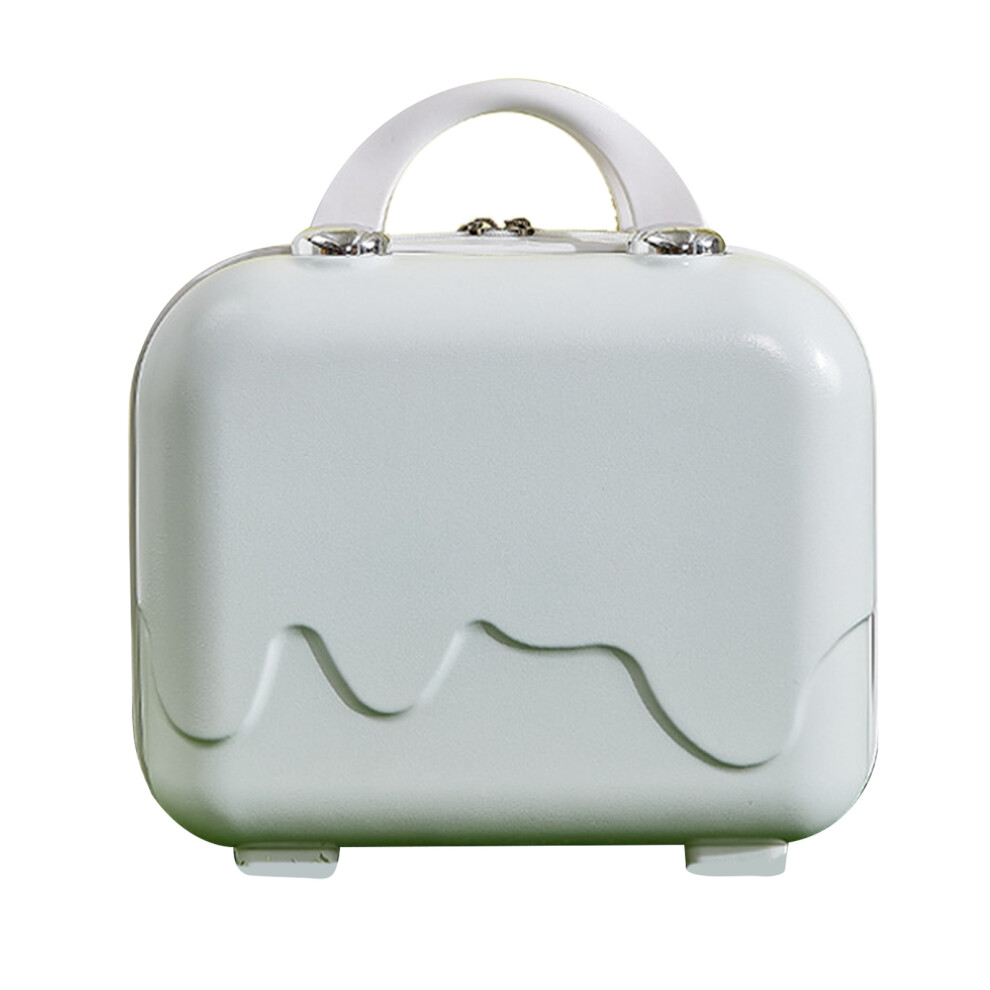 Stylish Waterproof Hardshell Makeup Suitcase, Durable Portable Travel Cosmetic Case for Women (14in)