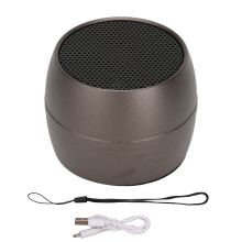 Mini-luidspreker voor Bluetooth-streaming, stijlvolle draagbare luidspreker met HD-geluid en rijke bas, oplaadbare batterij en TWS-technologie voor