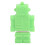 Flash Drive With Unique Robot Design, Class-A Chip For Rapid Data Transmission, Compatible With Various Operating Systems And Devices (Green) 1