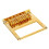 2pcs 6 Roller Saddle 6 String Humbucker Guitar Bridge for Tele Telecaster Guitar (Gold) 3