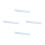 4Pcs Sky-Blue Aluminum Alloy Straight Ruler Multi-Use Measuring Tool 1