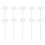 40Pcs White Plant Tags Durable Garden Labels for Seedlings Reusable 1