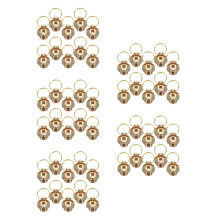 50Pcs Brass Screw Clasps for Necklace and Bracelet Comfortable Feel