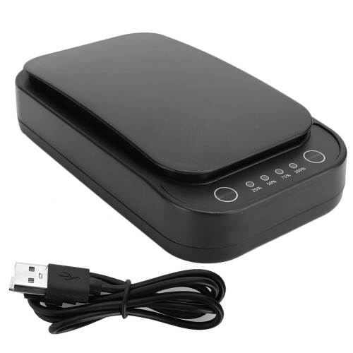 Sterilizer, High-quality Abs Plastic Cleaning Box, Multi-functional Usb Charging Port Portable Design With Aromatherapy Function And One Button