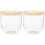 2Pcs White Plastic Storage Bag Box for Kitchen and Bathroom Use 1