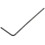 4X 3 String Guitar  String Bridge Bridge Pull String Hard Tail Guitar Bridge Tail 3 String Guitar Replacement Silver 7