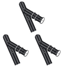 3pcs Watch Bands For Men Strap Wristband Man Buckle