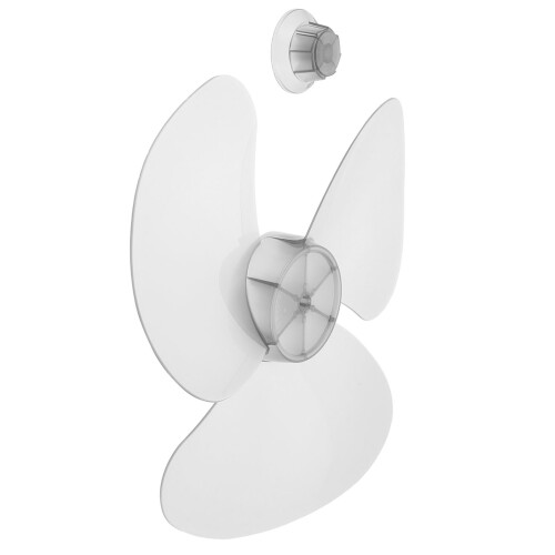 3St Ventilatorblad Set Wit 3-Lobig, En Hittebestendig 1