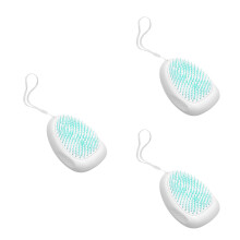 3Pcs Green Dog and Cat Hair Brush Grooming Comb with Comfortable Grip
